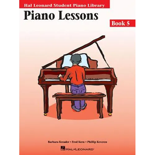 Piano Lessons Book 5: Hal Leonard Student Piano Library