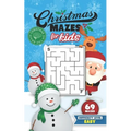 Christmas Mazes for Kids 69 Mazes Difficulty Level Easy: Fun Maze Puzzle Activity Game Books for Children - Holiday Stocking Stuffer Gift Idea - Snowm