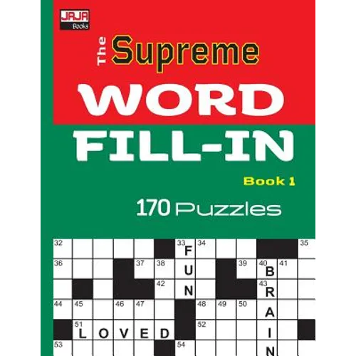 The SUPREME WORD FILL-IN Book