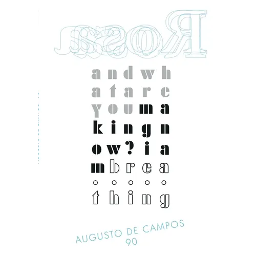 Rosa - Augusto de Campos 90