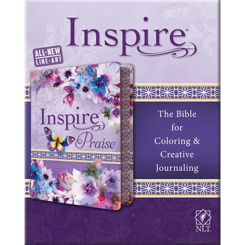 Inspire Praise Bible NLT, Feminine Deluxe