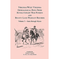 Virginia and West Virginia Genealogical Data from Revolutionary War Pension and Bounty Land Warrant Records, Volume 3 Iams through Myres