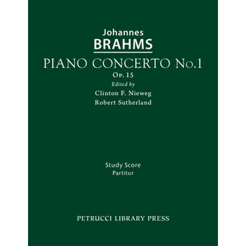 Piano Concerto No.1, Op.15: Study score
