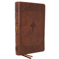 Nabre, New American Bible, Revised Edition, Catholic Bible, Large Print Edition, Leathersoft, Brown, Comfort Print: Holy Bible