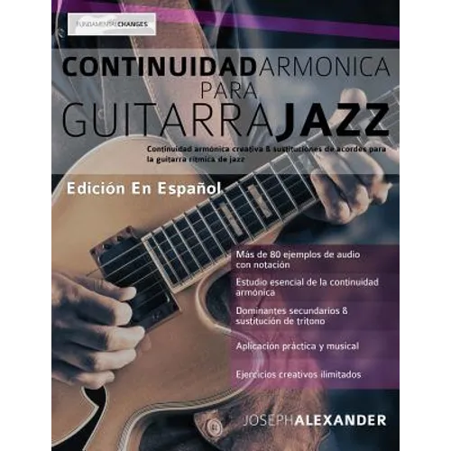 Continuidad armónica para guitarra jazz