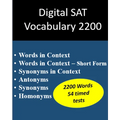 Digital SAT Vocabulary 2200