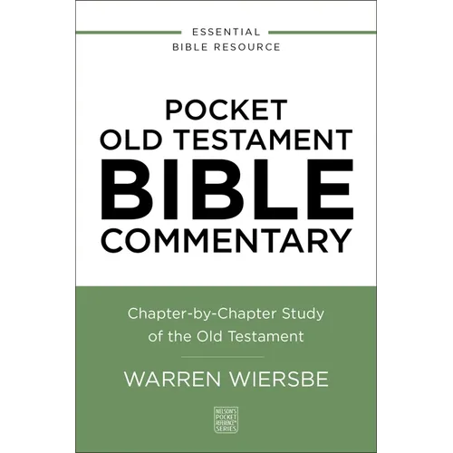 Pocket Old Testament Bible Commentary: Chapter-By-Chapter Study of the Old Testament