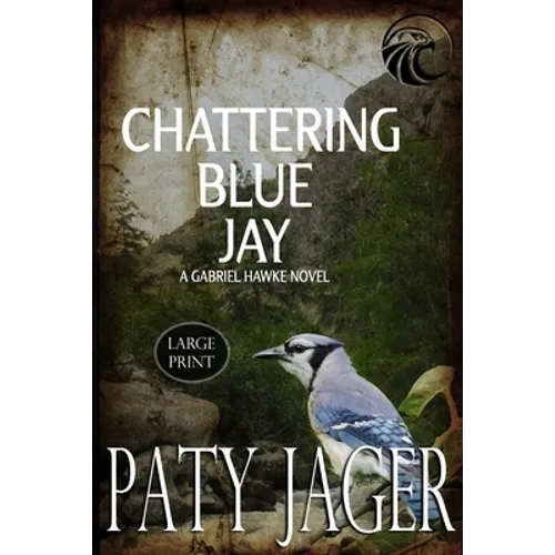 Chattering Blue Jay Large Print