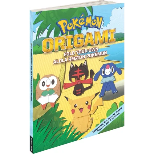 Pokémon Origami: Fold Your Own Alola Region Pokémon