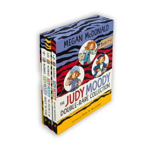 The Judy Moody Double-Rare Collection: Books 4-6 (Box Set of Three Illustrated Chapter Books for Young Readers)