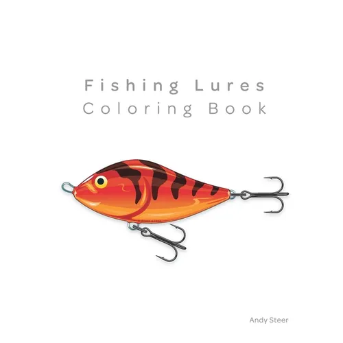 Fishing Lures - Coloring book