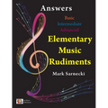 Elementary Music Rudiments Answers