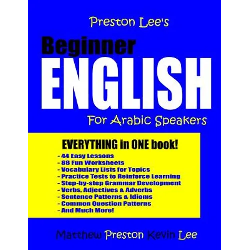 Preston Lee's Beginner English For Arabic Speakers
