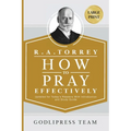 R. A. Torrey How to Pray Effectively: Updated for Today's Readers With Introduction and Study Guide (LARGE PRINT)