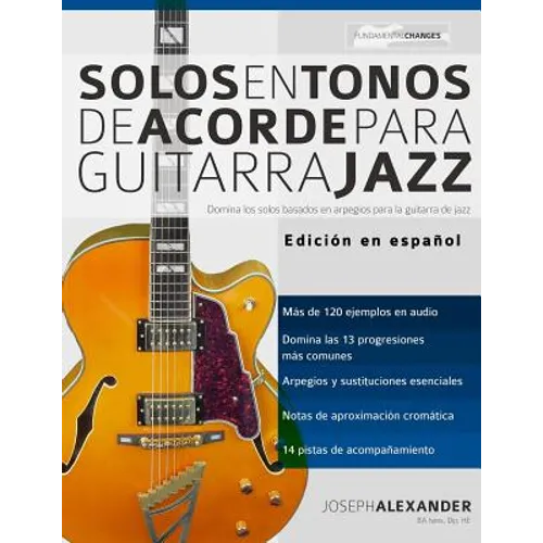 Solos en tonos de acorde para guitarra jazz