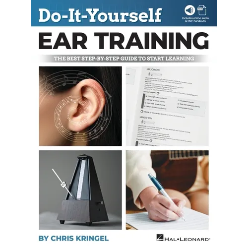 Do-It-Yourself Ear Training - The Best Step-By-Step Guide to Start Learning: Book with Online Audio & PDF Handouts