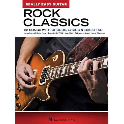 Rock Classics - Really Easy Guitar Series: 22 Songs with Chords, Lyrics & Basic Tab