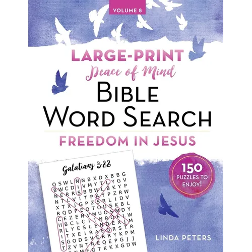 Peace of Mind Bible Word Search Freedom in Jesus