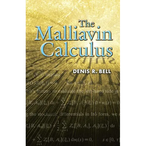 The Malliavin Calculus