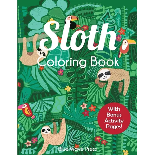 Sloth Coloring Book