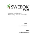 Guide to the Software Engineering Body of Knowledge (SWEBOK(R)): Version 3.0
