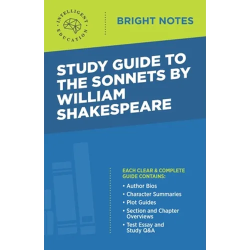 Study Guide to The Sonnets by William Shakespeare