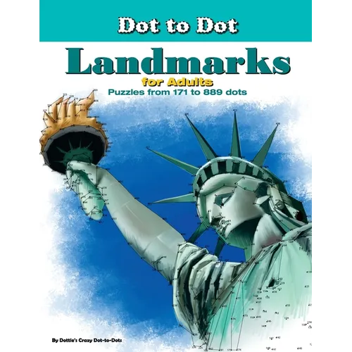 Dot-to-Dot Landmarks for Adults: Puzzles from 171 to 889 dots