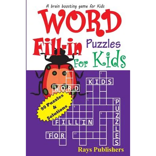 Word Fill-in Puzzles for Kids