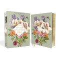 Nasb, Artisan Collection Bible, Leathersoft, Sage Floral, Red Letter Edition, 1995 Text, Comfort Print