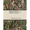 Requiem in D Minor by Wolfgang Amadeus Mozart for Solo Piano (1791) K.626
