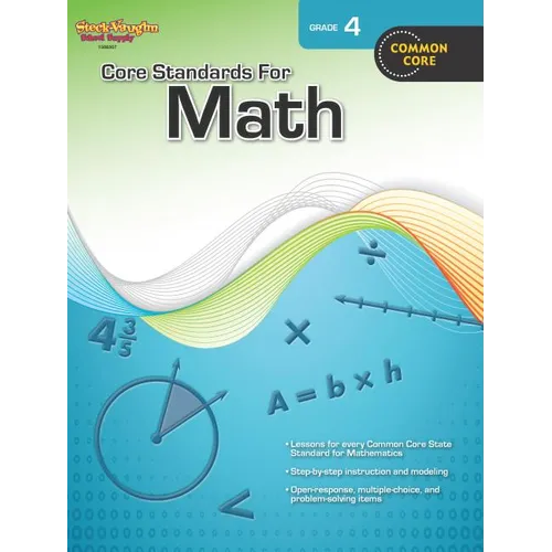 Core Standards for Math Reproducible Grade 4