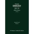 Jeux, Poème dansé: Study score