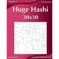 Huge Hashi 30x30 - Easy to Hard - Volume 3 - 159 Logic Puzzles