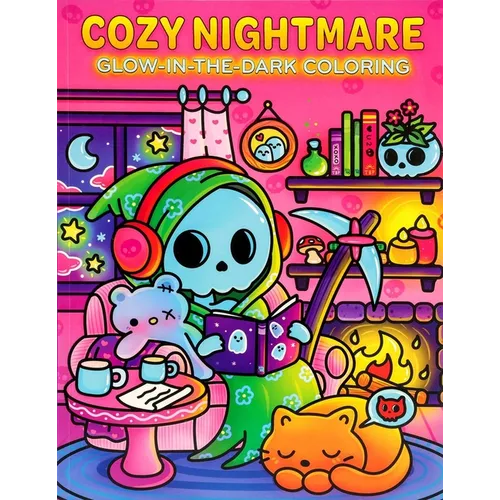 Cozy Nightmare Glow-In-The-Dark Coloring