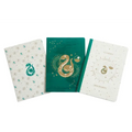 Harry Potter: Slytherin Constellation Sewn Notebook Collection (Set of 3)