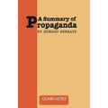A Summary of Propaganda by Edward Bernays