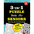 3-IN-1 PUZZLE Book For SENIORS [Word Search, Sudoku and Codeword] For Effective Brain Exercise!
