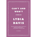 Can't and Won't: Stories