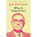 What Is Subjectivity?