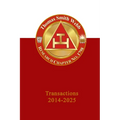 Thomas Smith Webb Chapter of Research: Transactions 2014-2025
