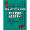 Fun Activity Book For Kids Ages 8-11: Mazes and Dot to Dot and Word search