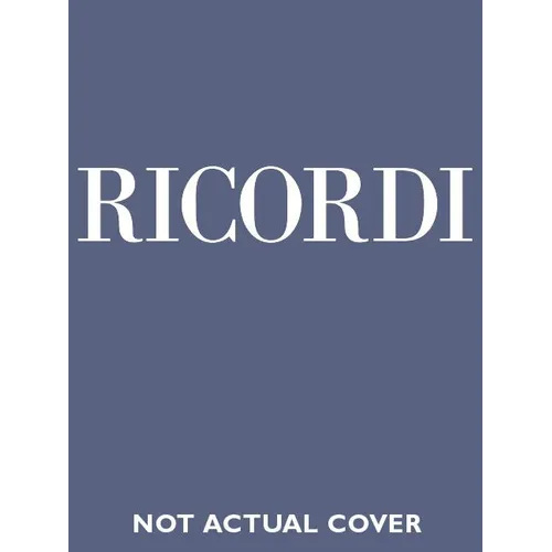 Le Nozze Di Figaro Vocal Score Cloth Italian Marriage of Figaro