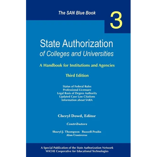 State Authorization of Colleges and Universities