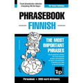 English-Finnish phrasebook and 3000-word topical vocabulary