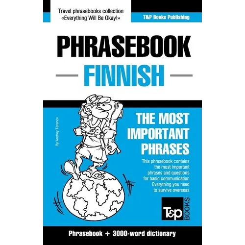 English-Finnish phrasebook and 3000-word topical vocabulary