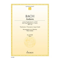 Andante from Organ Sonata No. 4 E Minor Bwv 528 for Piano