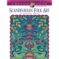 Creative Haven Scandinavian Folk Art Coloring Book