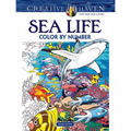 Creative Haven Sea Life Color by Number Coloring Book