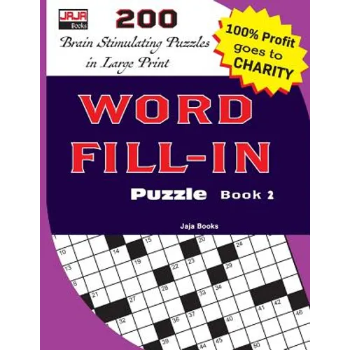 WORD FILL-IN Puzzle Book 2