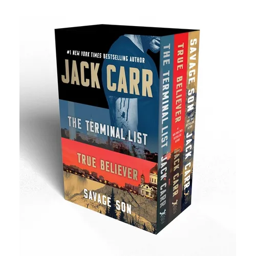 Jack Carr Terminal List Boxed Set: The Terminal List, True Believer, Savage Son